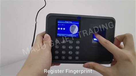 fingerprint time attendance f01 manual